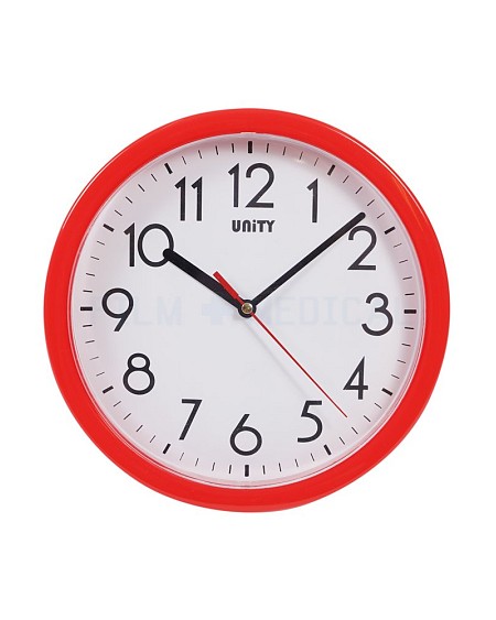  Red Wall Clock